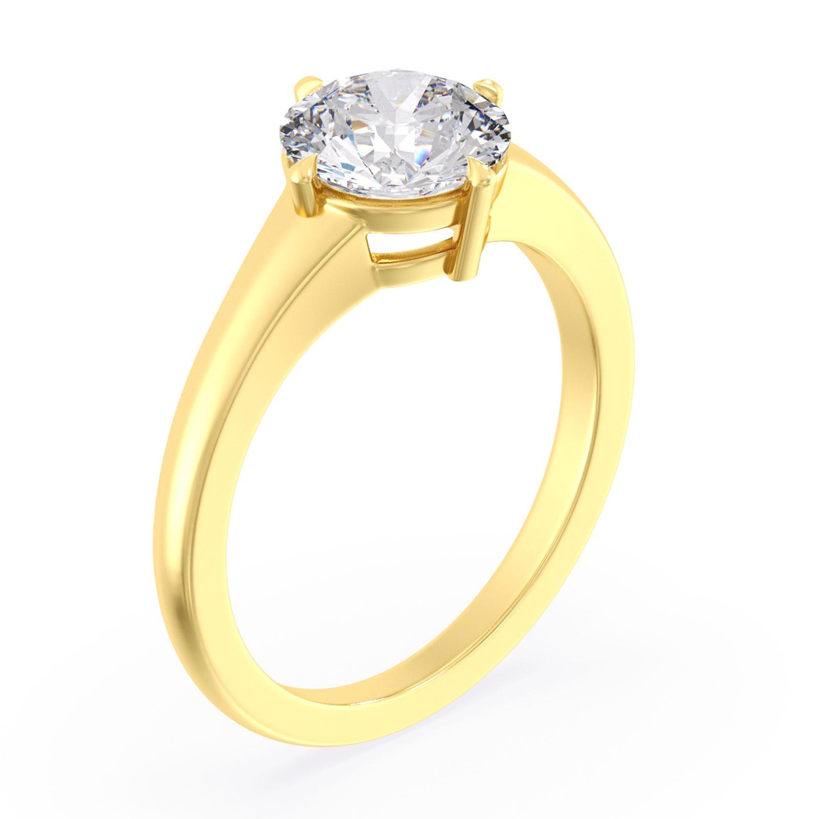 Blaire in 18k Yellow Gold — view 2