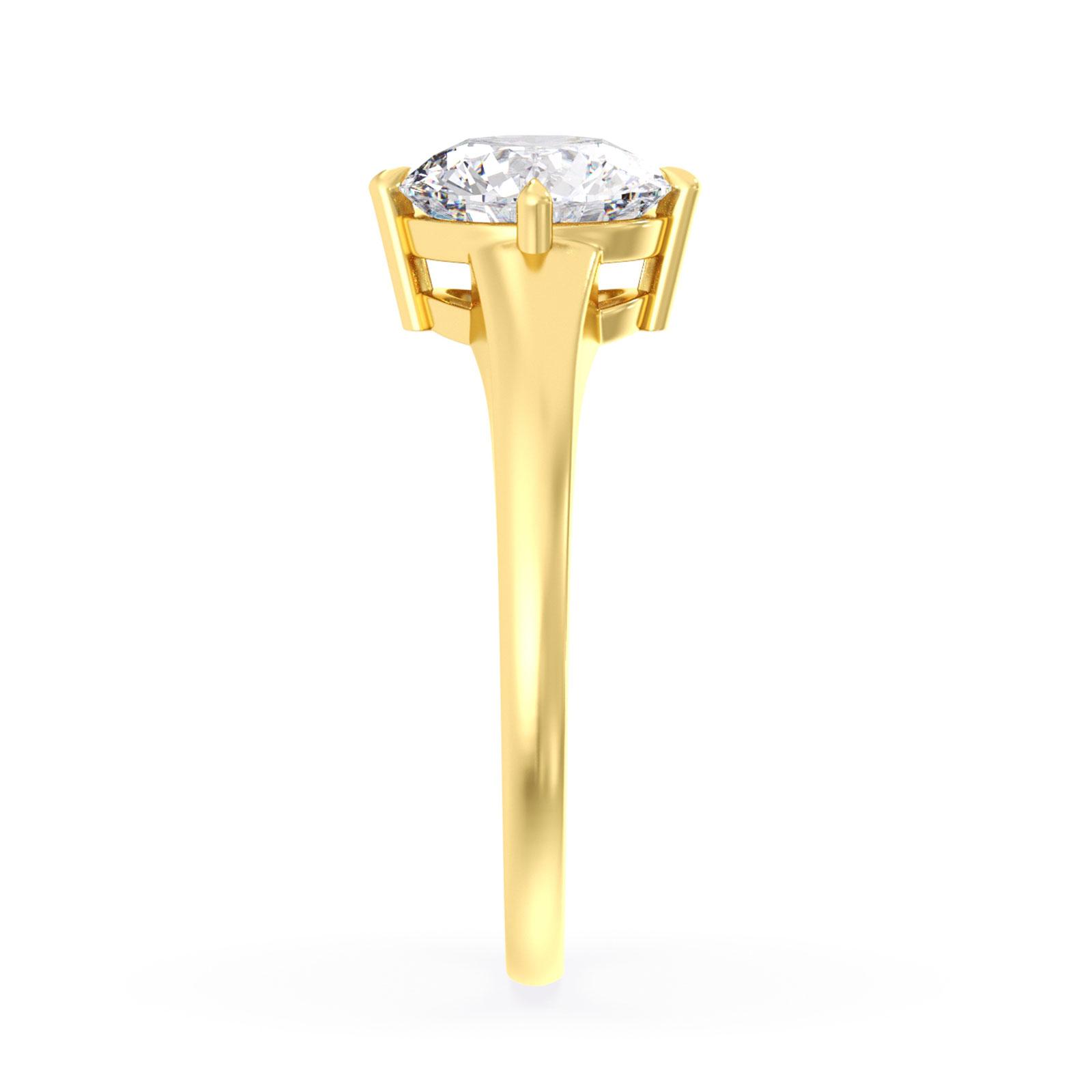 Blaire in 18k Yellow Gold — view 4