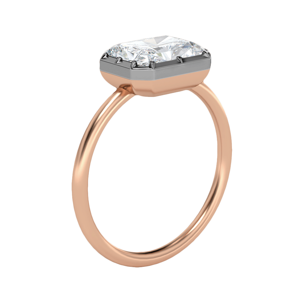 Habiba in 18k Rose Gold — view 2