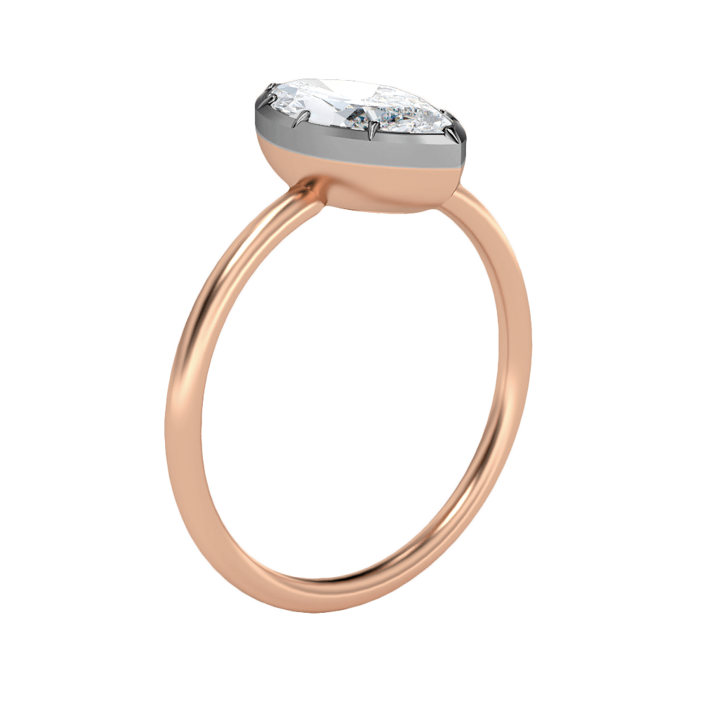 Shannon in 18k Rose Gold — view 2