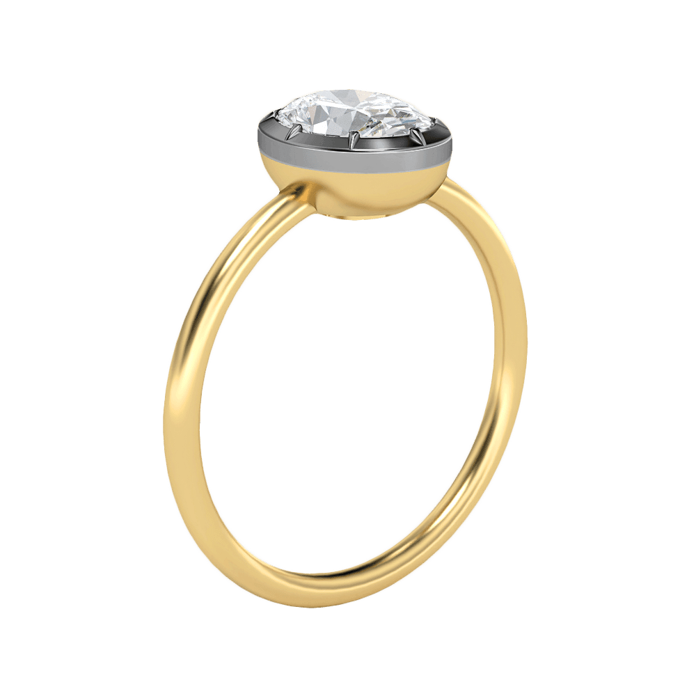 Mylene in 18k Yellow Gold — view 2