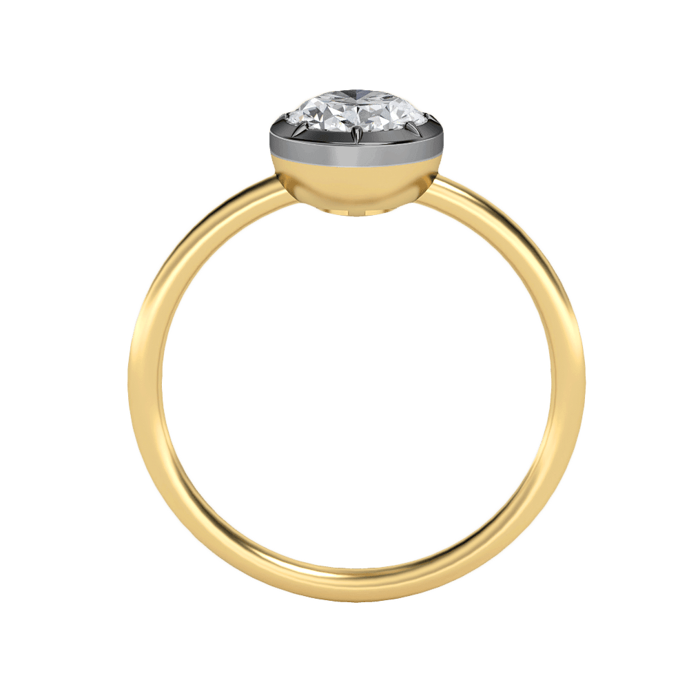 Mylene in 18k Yellow Gold — view 3