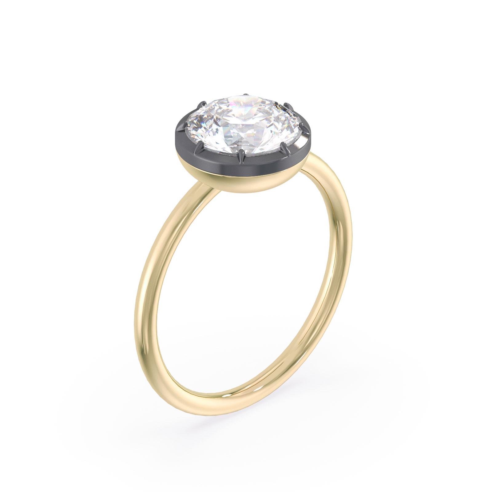 Mabel in 18k Yellow Gold — view 2