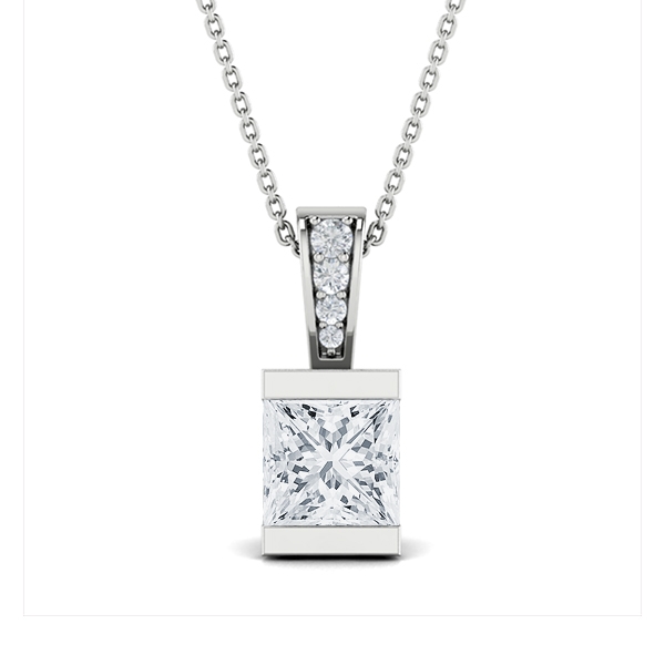 Ashley in 18k White Gold