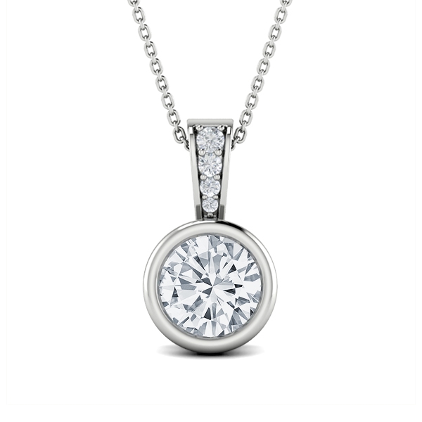 Clover in 18k White Gold