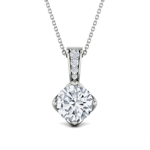 Dayna in 18k White Gold