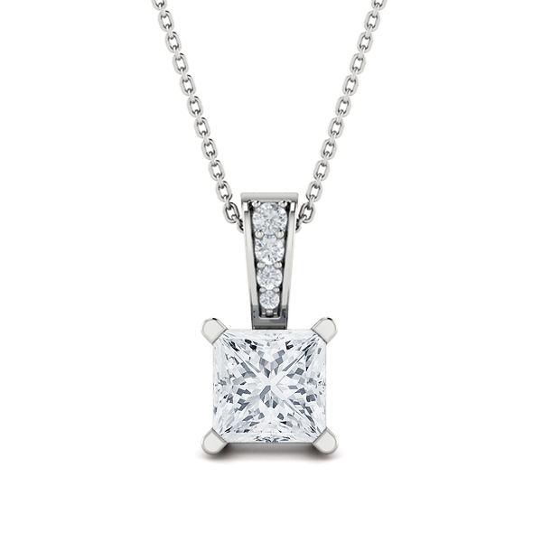 Paisley in 18k White Gold