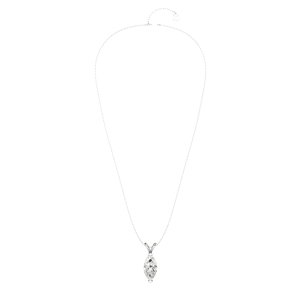Priscilla in 18k White Gold — view 2