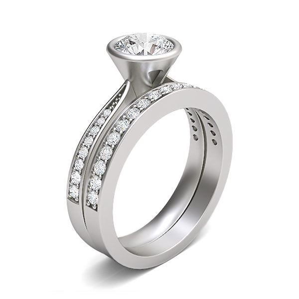 Maria in 18k White Gold