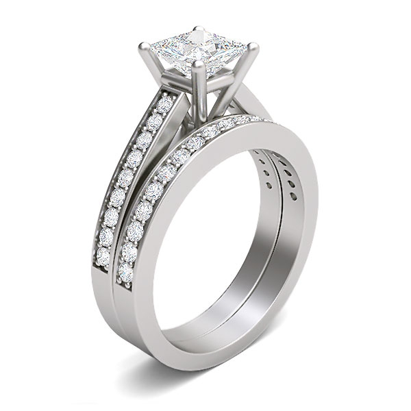 Charissa in 18k White Gold