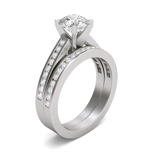 Tia in 18k White Gold