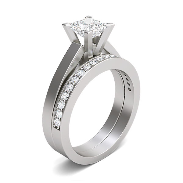 Lisa in 18k White Gold