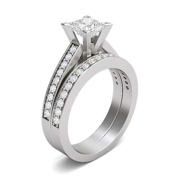 Zaya in 18k White Gold