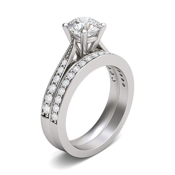 Muriel in 18k White Gold