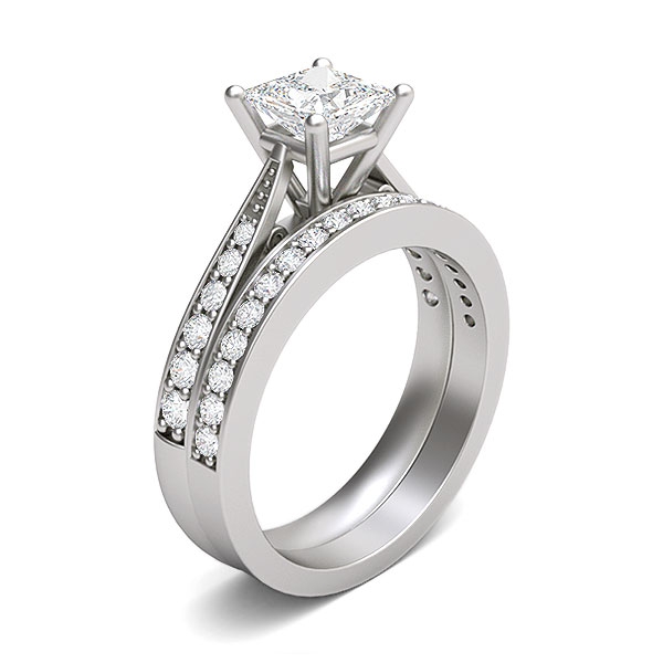 Alyssa in 18k White Gold