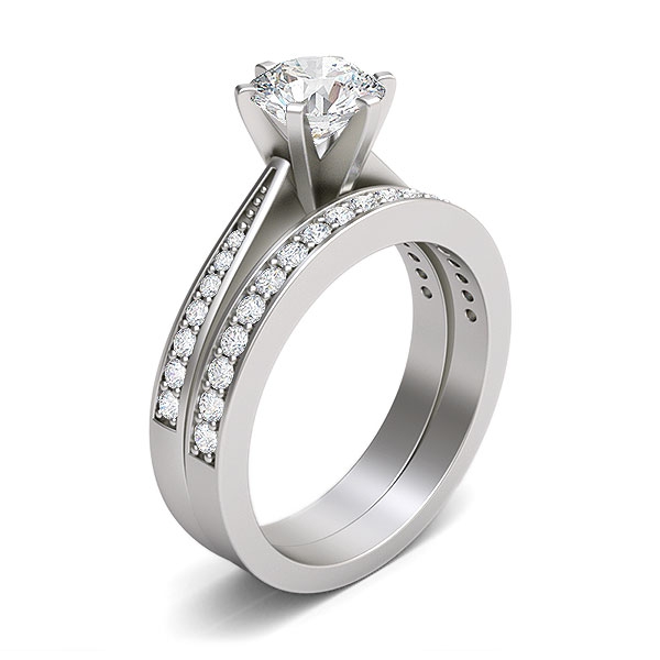 Farah in 18k White Gold