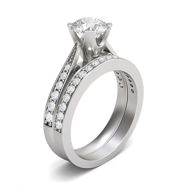 Kelley in 18k White Gold