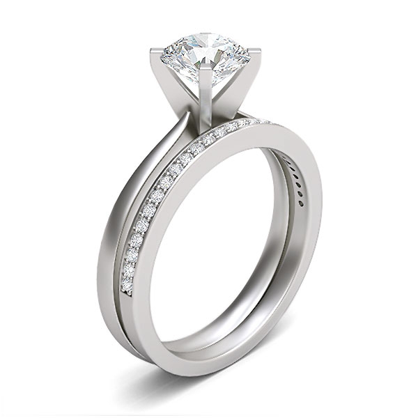 Jeana in 18k White Gold