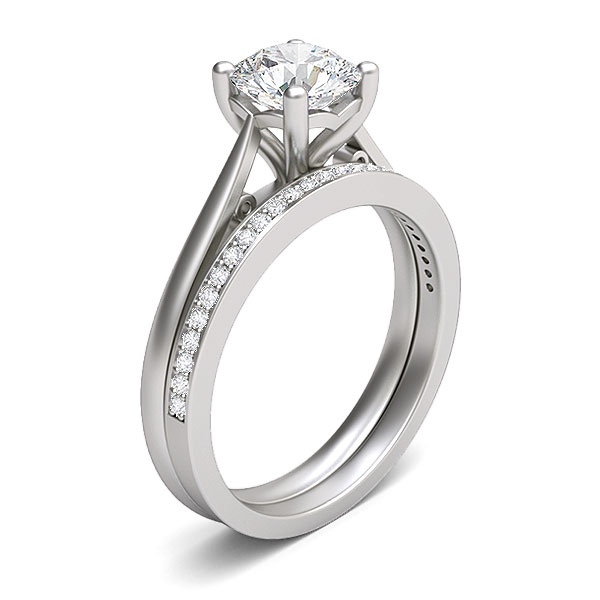 Zakia in 18k White Gold