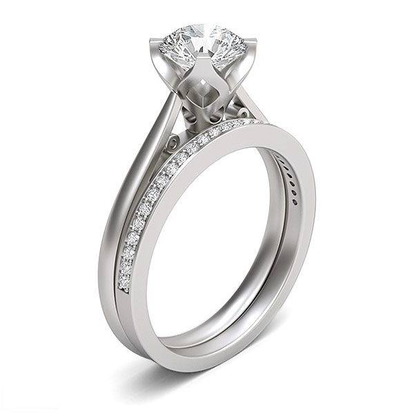 Sush in 18k White Gold