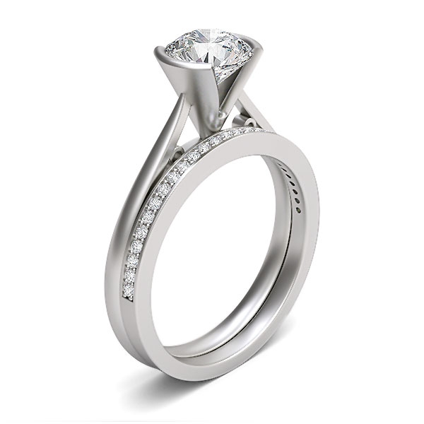 Eloise in 18k White Gold