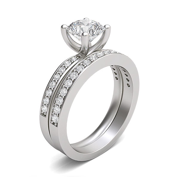 Melissa in 18k White Gold