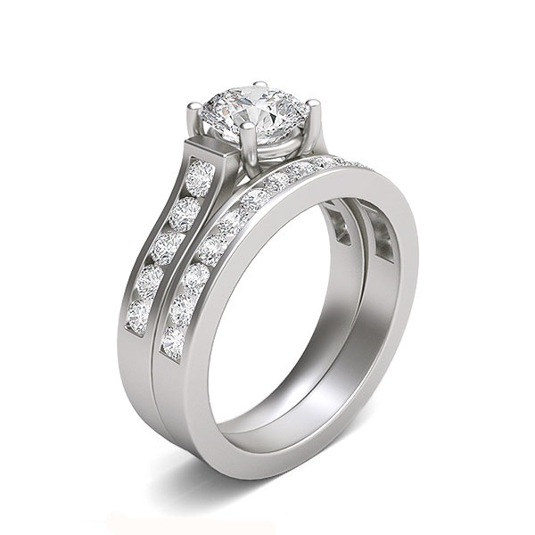 Helen in 18k White Gold