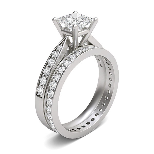 Nora in 18k White Gold