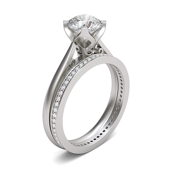 Therese in 18k White Gold
