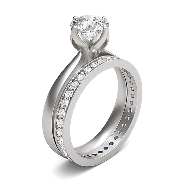 Nicky in 18k White Gold