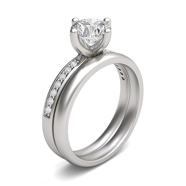 Milena in 18k White Gold