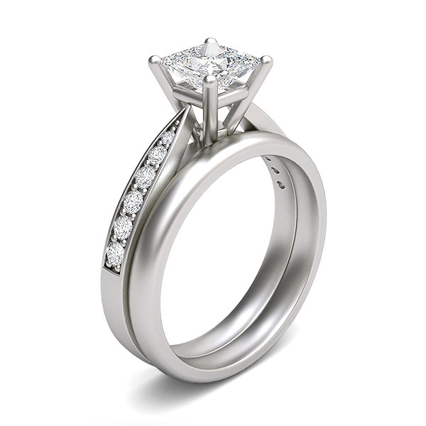 Emmy in 18k White Gold