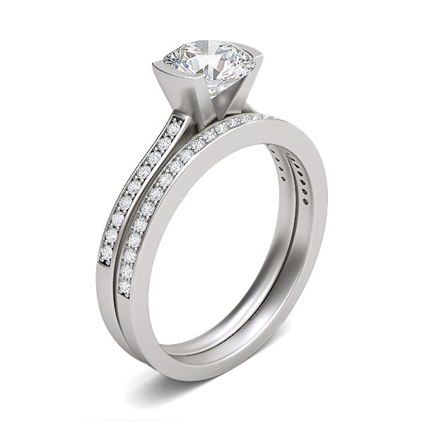 Ashlyn in 18k White Gold