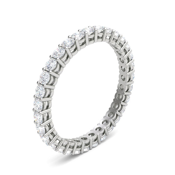 Kirsty in 18k White Gold — view 2