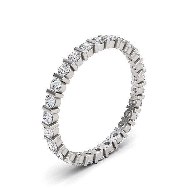 Elana in 18k White Gold — view 2
