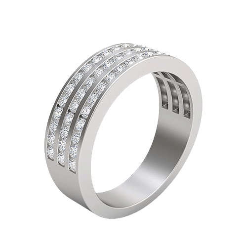 Ellis in 18k White Gold — view 2
