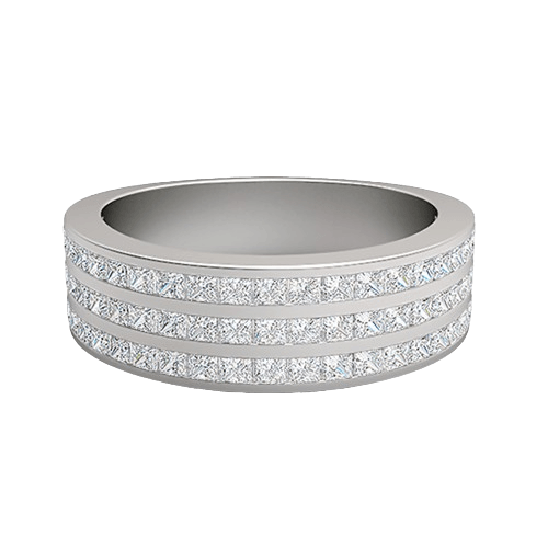 Doris in 18k White Gold