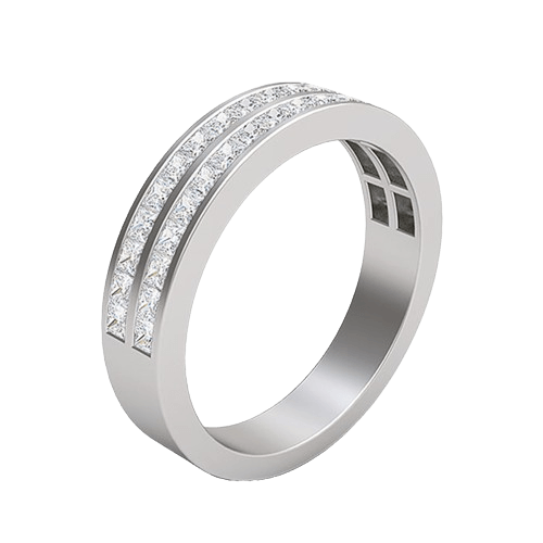 Dianna in 18k White Gold — view 2