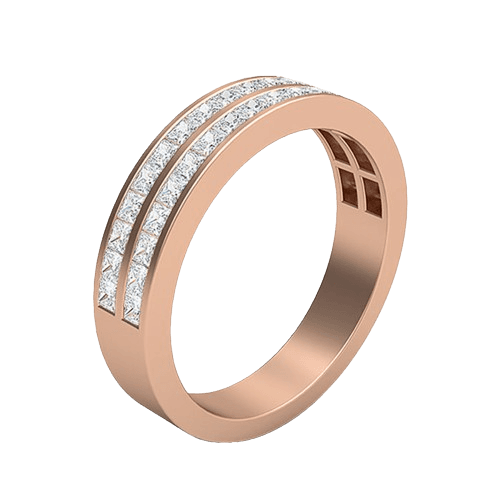 Dianna in 18k Rose Gold — view 2