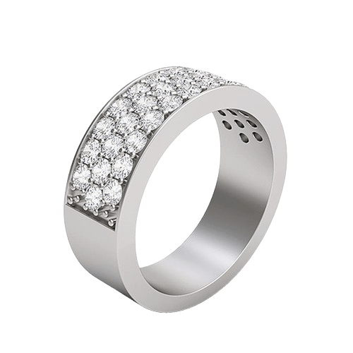 Doriana in 18k White Gold — view 2