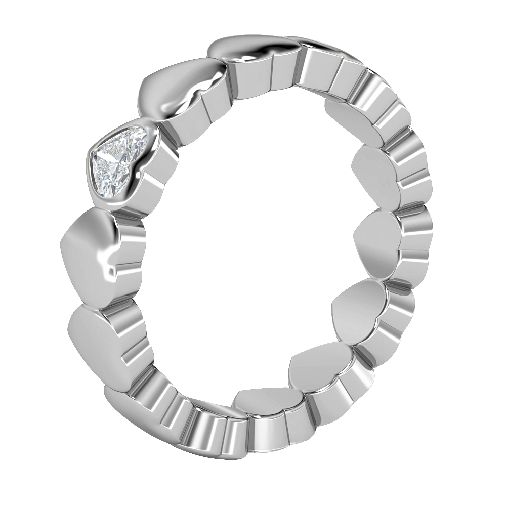 Melina in 18k White Gold — view 2
