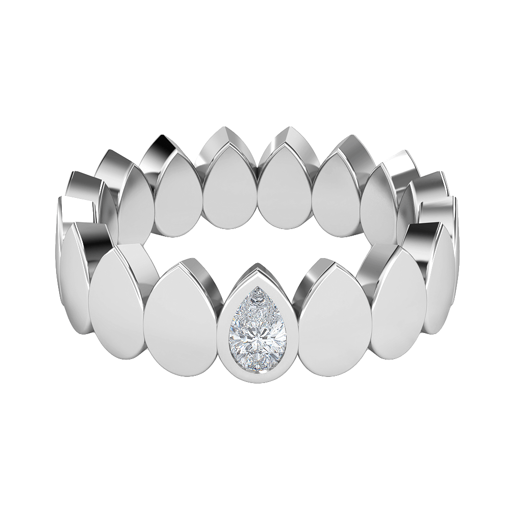 Avaline in 18k White Gold — view 2