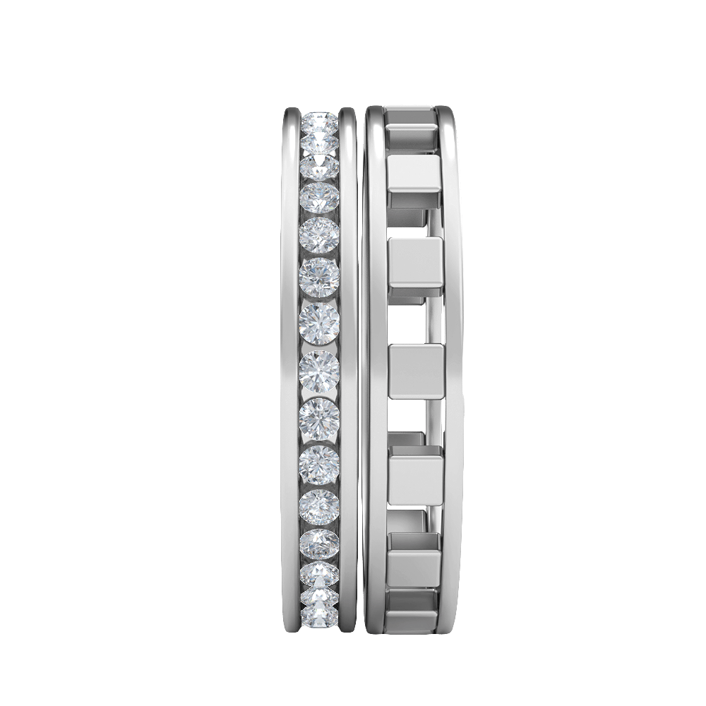 London in 18k White Gold — view 4