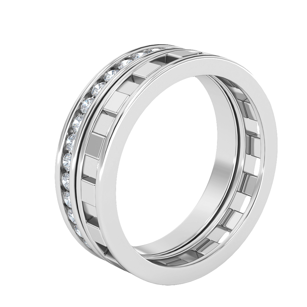London in 18k White Gold — view 2