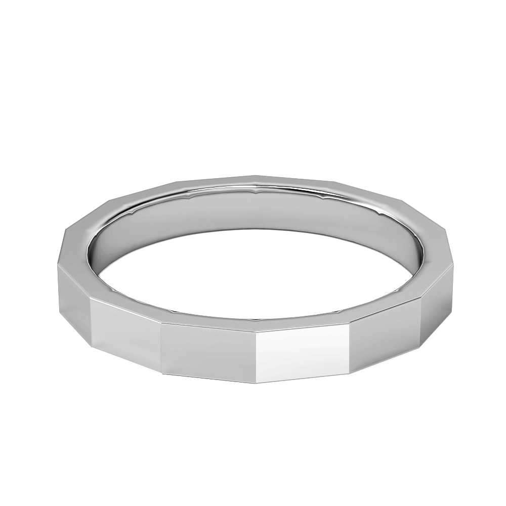 Justine in 18k White Gold