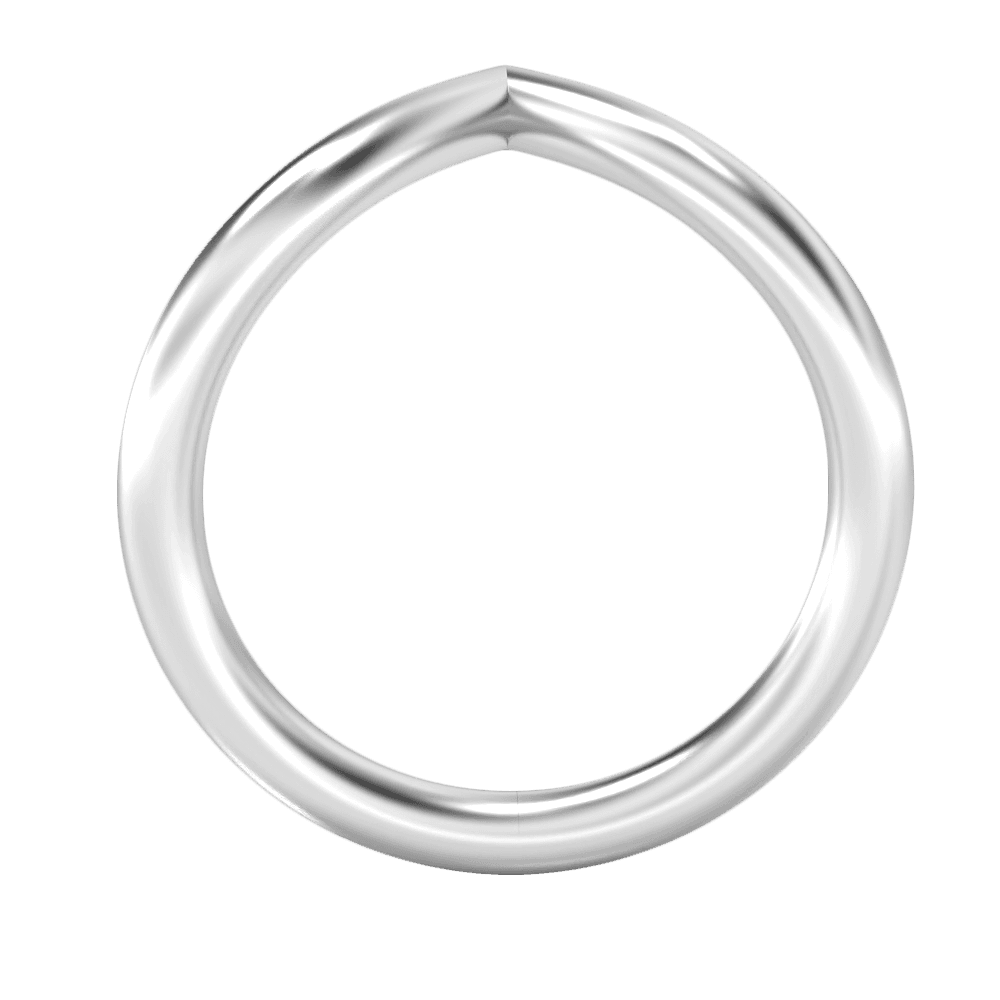 Hayley in 18k White Gold — view 3