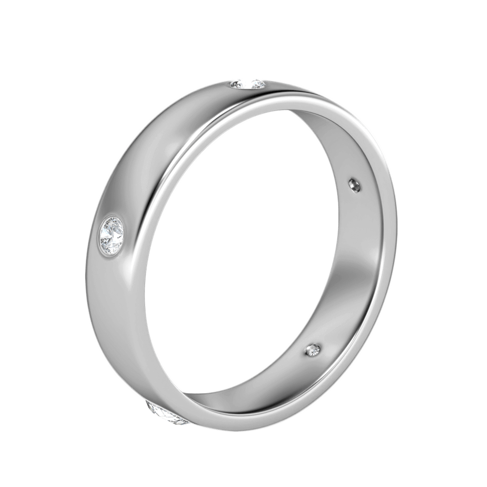 Boston in 18k White Gold — view 2