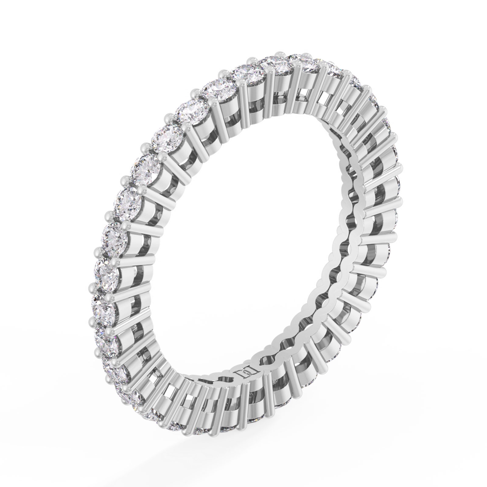 Helene in 18k White Gold — view 3