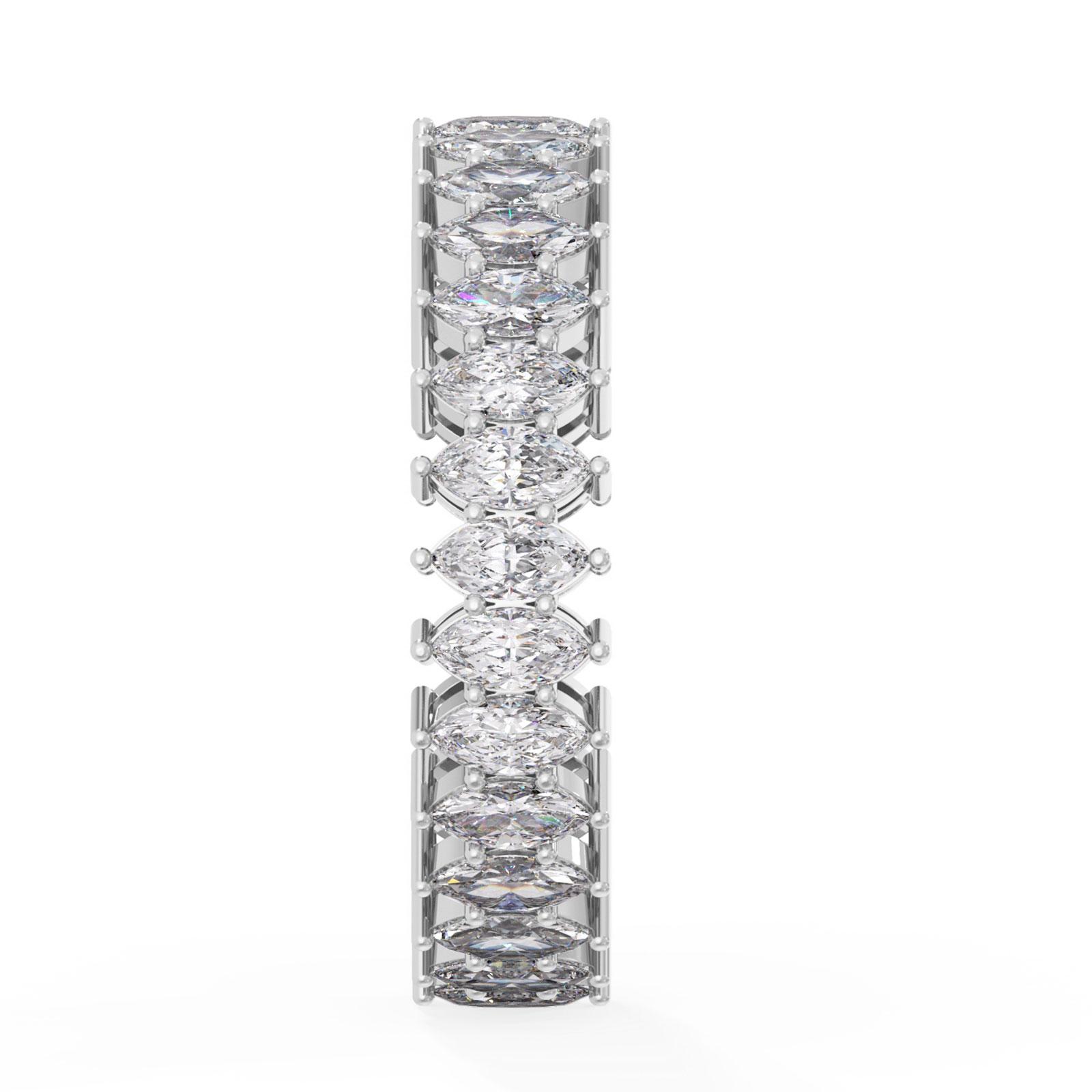 Rania in 18k White Gold — view 4
