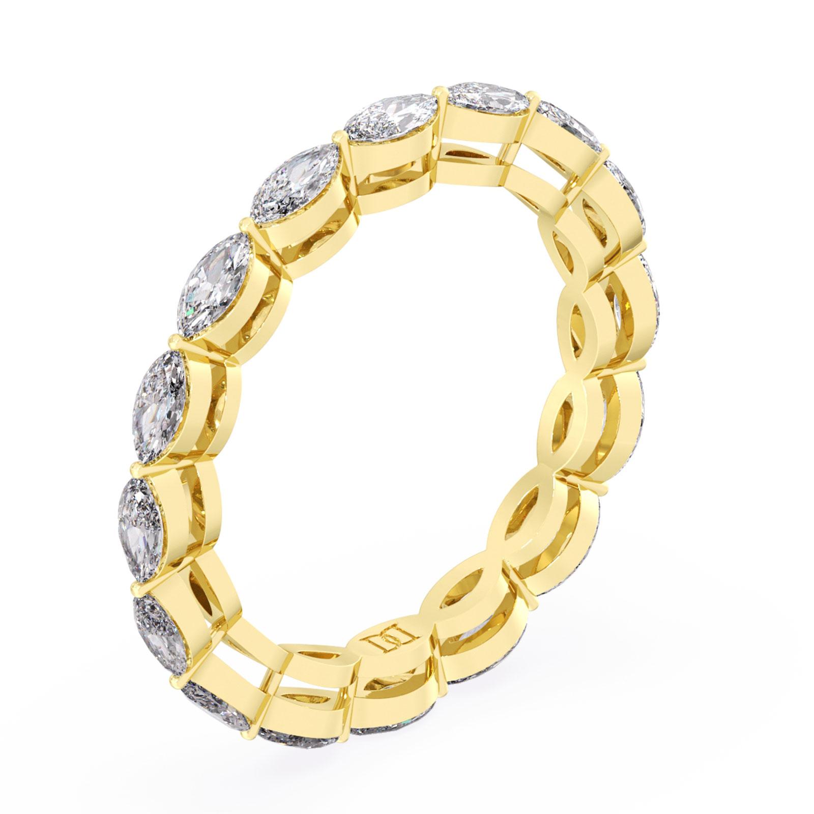 Adelina in 18k Yellow Gold — view 2